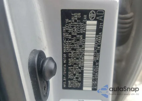 2016 Toyota Corolla L z USA, uszkodzony, nr VIN 2T1BURHE7GC616313